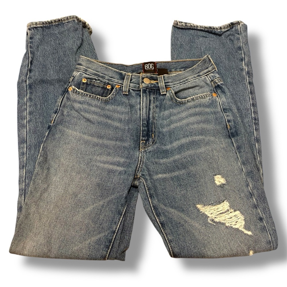 BDG Urban Outfitters Bootcut Jeans Womens Size 25, Distressed Medium Wash Denim